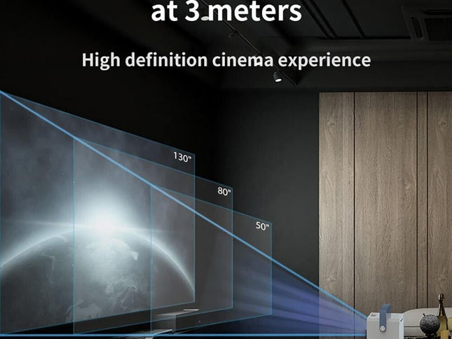 Intelligent Portable 4K Hd Projector - E300-1915196649202913282