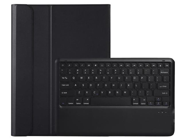 Detachable Bluetooth Keyboard Leather Case For Ipad Pro 12.9 With Tpu Bracket - Black-1915197140410437633