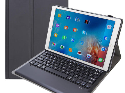 Detachable Bluetooth Keyboard Leather Case For Ipad Pro 12.9 With Tpu Bracket - Black-1915197140410437639