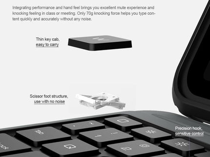 Bluetooth Touch Keyboard Smart Tablet Case For Ipad Air 10.9 / 4 / 5 / Pro 11 2020-2022 In Black-1915196835400650760