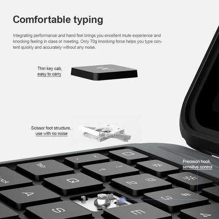 Bluetooth Touch Keyboard Smart Tablet Case For Ipad Air 10.9 / 4 / 5 / Pro 11 2020-2022 In Black-1915196835400650760