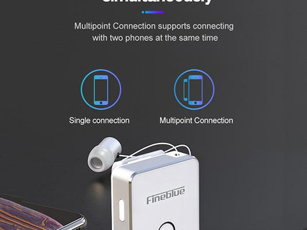 Wireless F1 Earbuds - Bluetooth Compact Black-1915196923724304388