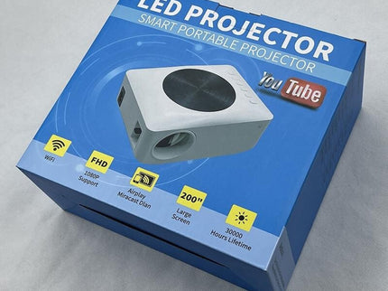 Smart Mini Led Projector - 80 Ansi Lumens 1280X720P-1915197689612603398