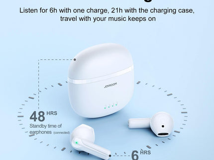 True Wireless Bluetooth Earphones With Dual-Mic - Black-1915196884809551874