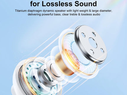 True Wireless Bluetooth Earphones With Dual-Mic - Black-1915196884809551876