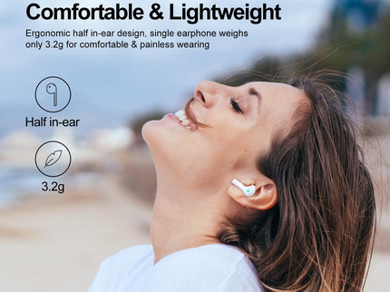 True Wireless Bluetooth Earphones With Dual-Mic - Black-1915196884809551877