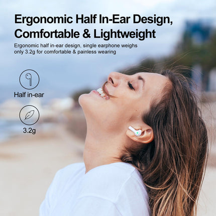 True Wireless Bluetooth Earphones With Dual-Mic - Black-1915196884809551877