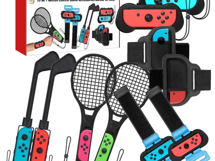 10-Piece Sports Accessory Set For Nintendo Switch-1922443453703262215