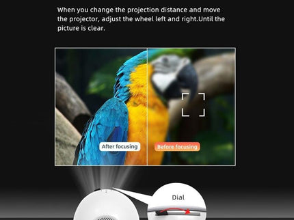 Smart Led Projector - 100 Ansi Lumens 1280X720P Basic Version-1915197787675430918
