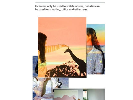 Wireless Smart Projector - 100 Ansi Lumens - 1280X720P - Same Screen-1915197799511756803