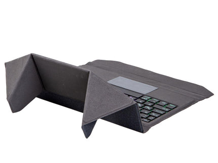 Bluetooth Keyboard Leather Case With Backlight & Touchpad For Ipad Air 10.9 - Black-1915196813523161093