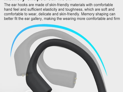 Wireless Bluetooth Module For Headset - Qualcomm 5.2 - Black Earhook-1915197145917558786