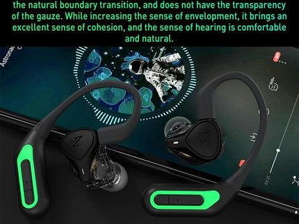 Wireless Bluetooth Headset With Interface Adaptation - Black-1915196928921047045