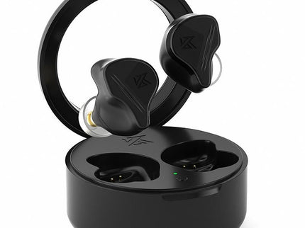 Obsidian Black Kz-Vxs Ten-Unit Coil Iron Bluetooth Earphones For Sports-1915196952245571584