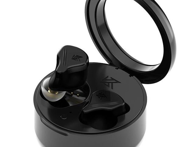 Obsidian Black Kz-Vxs Ten-Unit Coil Iron Bluetooth Earphones For Sports-1915196952245571585
