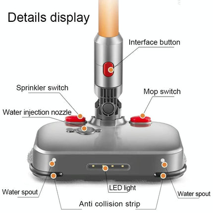 Dyson V6 Electric Wet / Dry Mopping Head With Water Tank-1922443397243736065