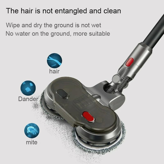 Electric Mop Head With Water Tank For Dyson V7 / V8 / V10 / V11 - Household Floor Cleaning-1915198361623990274