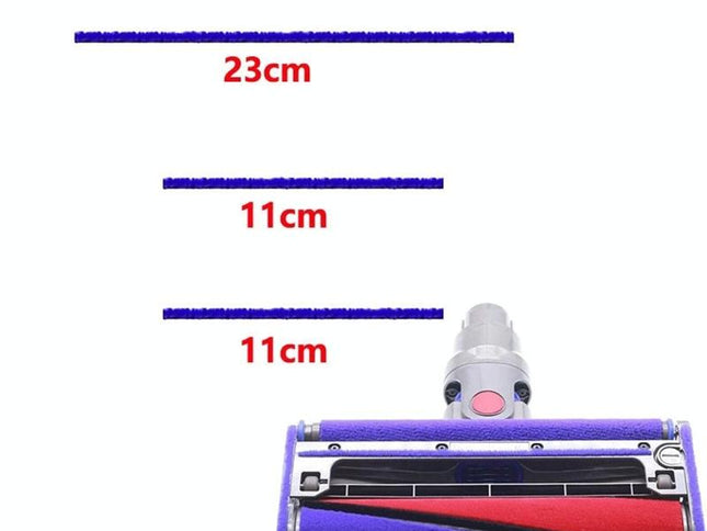 Soft Velvet Floor Brush For Dyson V7 / V8 / V10 / V11 - 2 In 1-1915198145835438081