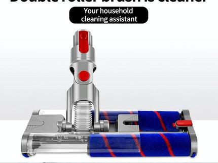 Universal Double Roller Floor Brush For Dyson V7 / V8 / V10 / V11-1915198365696659460