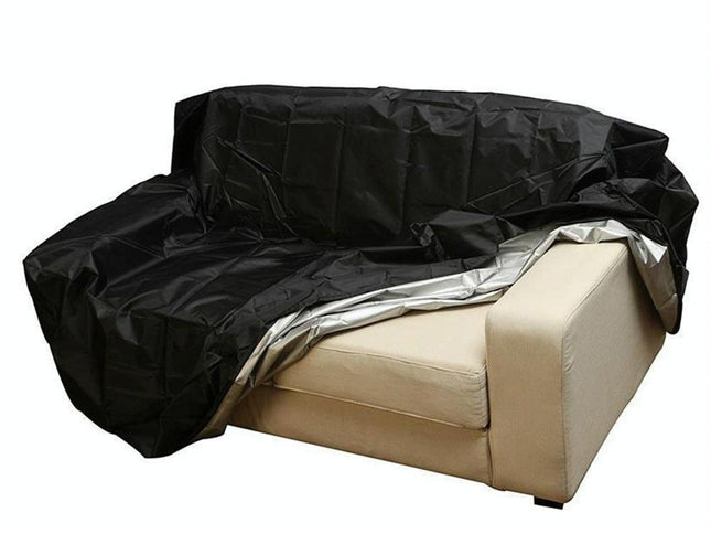 Waterproof Dustproof Sofa Recliner Cover - 134X66X89 / 69Cm - Black-1915196933509615618
