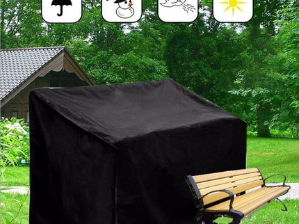 Waterproof Dustproof Sofa Recliner Cover - 163X66X89 / 69Cm - Black-1915196975263911941