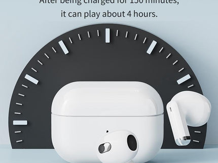 High-Fidelity Bluetooth 5.3 Earphones - White-1915197121158582277