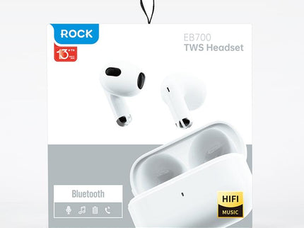 High-Fidelity Bluetooth 5.3 Earphones - White-1915197121158582279