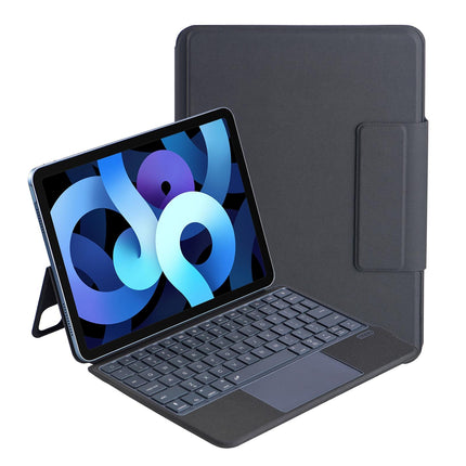 Bluetooth Keyboard Leather Case For Ipad Air 11 / 10.9 / 10.5 / Pro 11 - Black-1915196929445335047