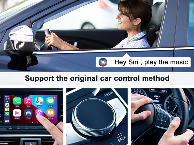 Wireless Carplay Adapter For Iphone - Usb & Usb-C-1915196969580630018