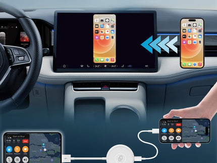 Carplay Mirror Adapter For Iphone - Usb & Usb-C-1915196952002301954