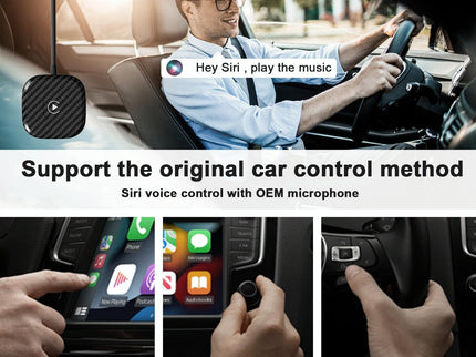 Wireless Carplay Adapter For Iphone - Usb & Usb-C-1915196941638176771