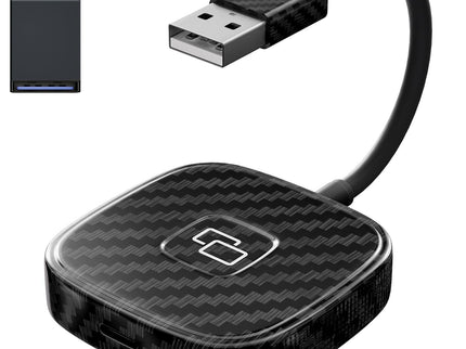 Carplay Adapter For Iphone - Carbon Fiber Usb & Usb-C-1915196945736011782