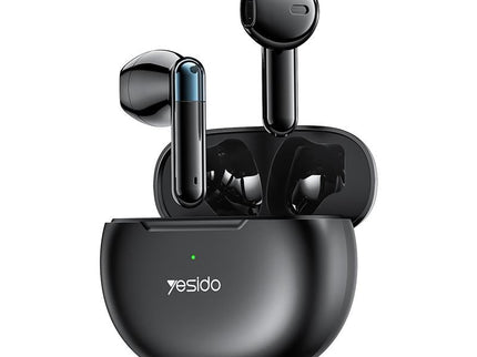 Wireless Noise-Cancelling Earbuds - Black-1915196944079261696