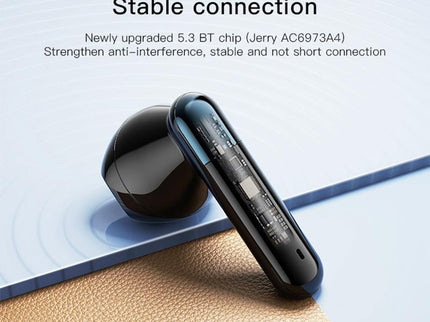 Wireless Noise-Cancelling Earbuds - Black-1915196944079261699