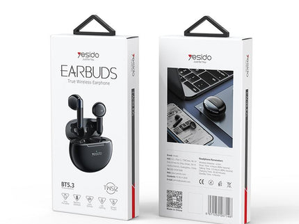 Wireless Noise-Cancelling Earbuds - Black-1915196944079261703