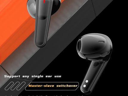 Intelligent Bluetooth Earphones With Digital Display - Pro 90 Hifi Black-1915197147087769605