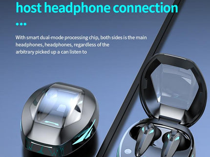 Wireless Gaming Earphones With Noise Reduction - Black-1915196837464248323