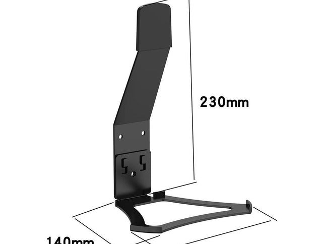 Wall-Mounted Metal Bracket For Sonos Move Smart Speaker - Black-1915196949896761345
