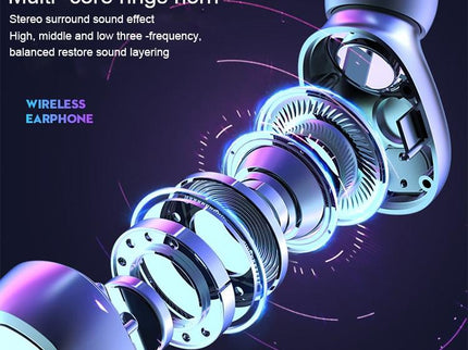 Black True Wireless Bluetooth Earbuds-1915197137747054596