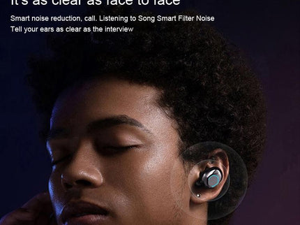 Black True Wireless Bluetooth Earbuds-1915197137747054598