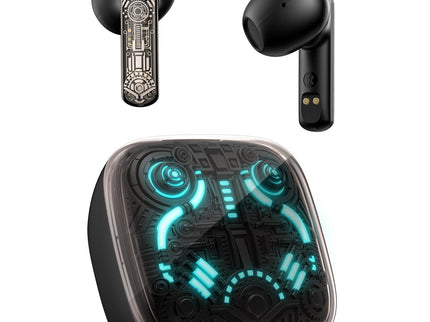 Black Tws Bluetooth Gaming Earphones With Noise Reduction-1915196854199521288
