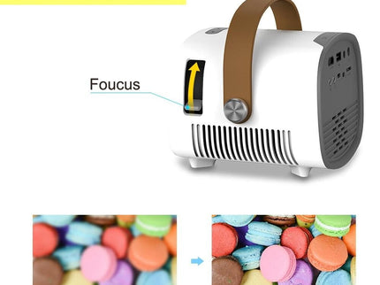 Portable Mini Projector For Kids - 1080P Led Same Screen Version-1915197828410511365