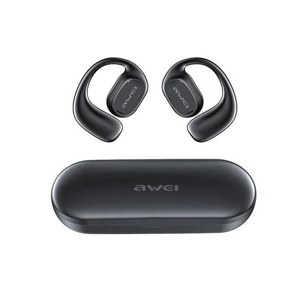 Black T69 Sport Tws Bluetooth Earbuds With Air Conduction-1915196846687522816