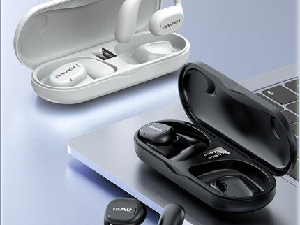 Black T69 Sport Tws Bluetooth Earbuds With Air Conduction-1915196846687522817