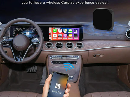 Wireless Carplay Adapter For Usb & Usb-C / Type-C - Black-1915196879419871234