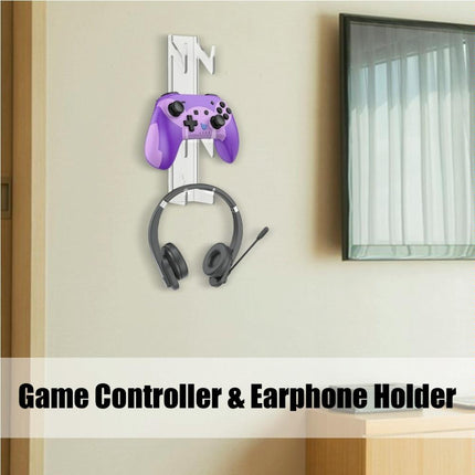 Acrylic Game Controller And Headphone Wall Mount - Set Of 2-1964932261711319044