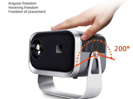 360 Degree Rotating Mini Led Projector - 150 Lumens 1280X720P-1915197694020816899