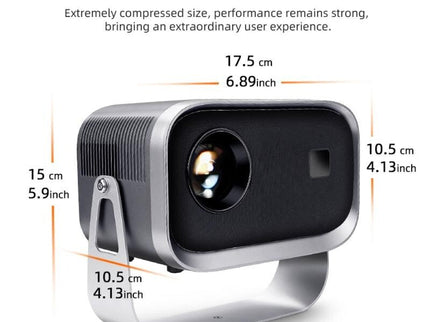 360 Degree Rotating Mini Led Projector - 150 Lumens 1280X720P-1915197694020816905