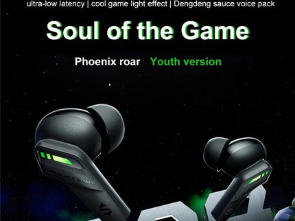Wireless Black Shark Tws Bluetooth Earphones - Youth Edition-1915198059470524417