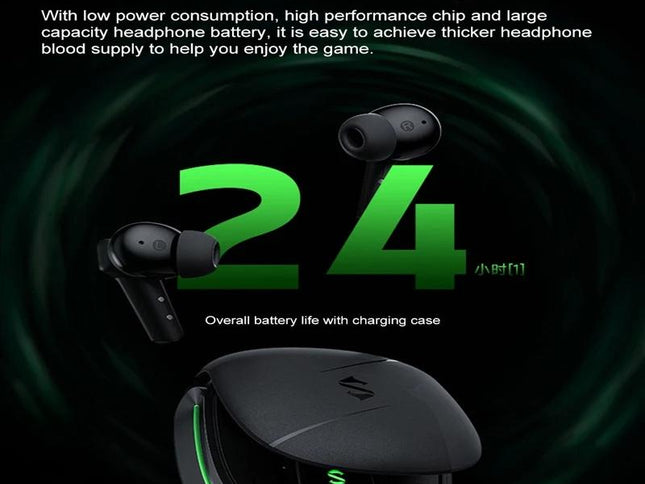 Wireless Black Shark Tws Bluetooth Earphones - Youth Edition-1915198059470524418